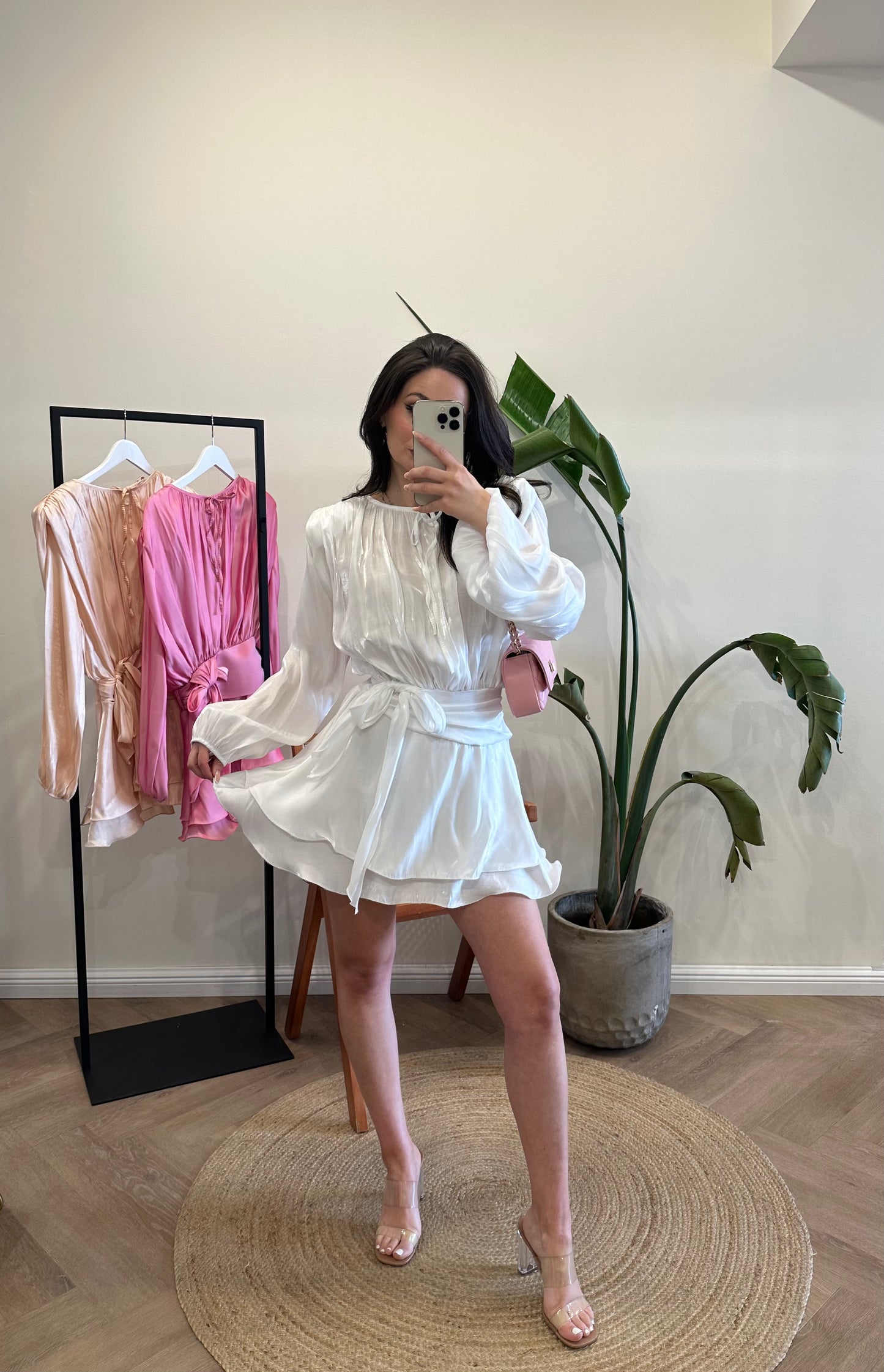 Kleid Weiß