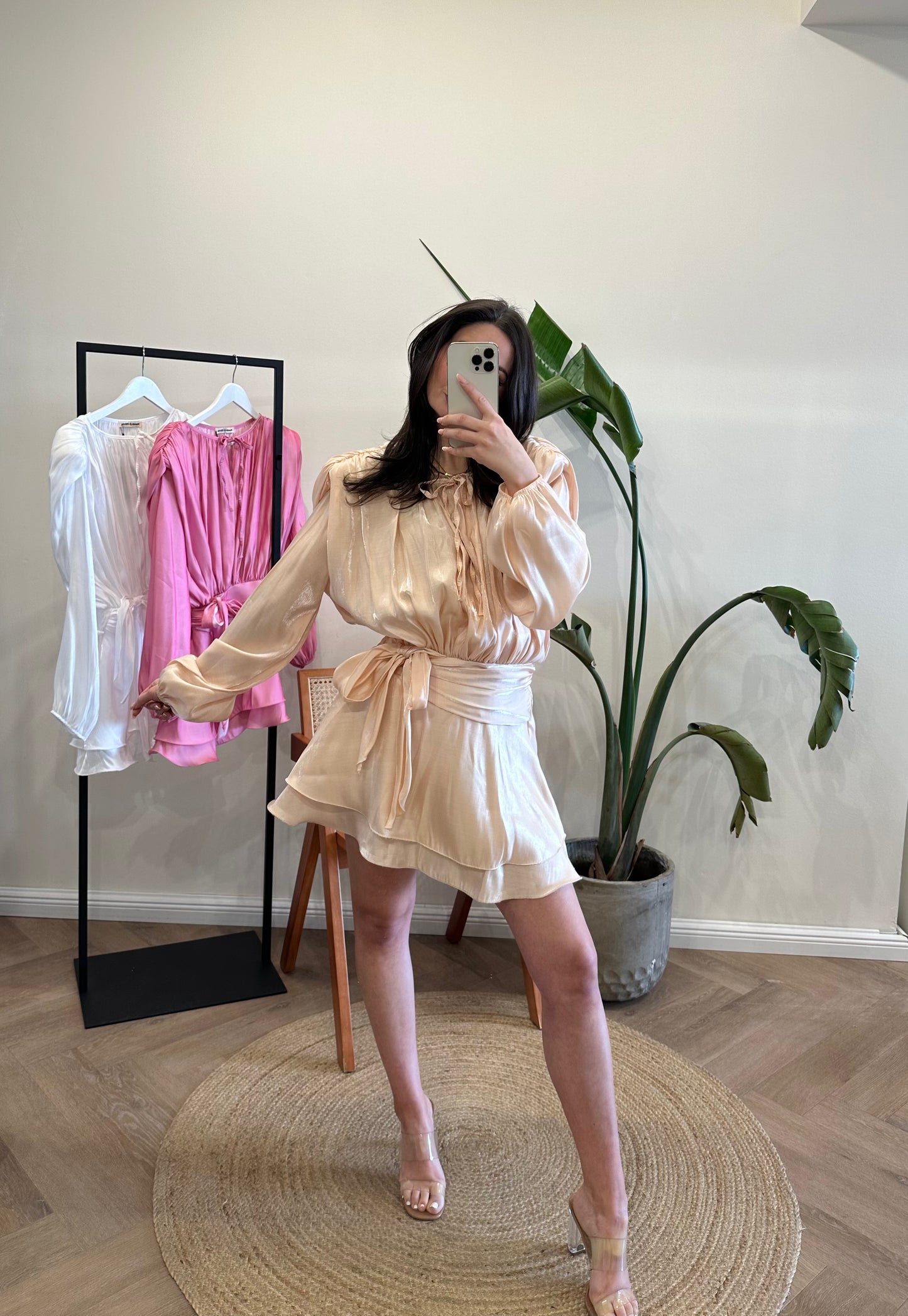 Kleid Peach