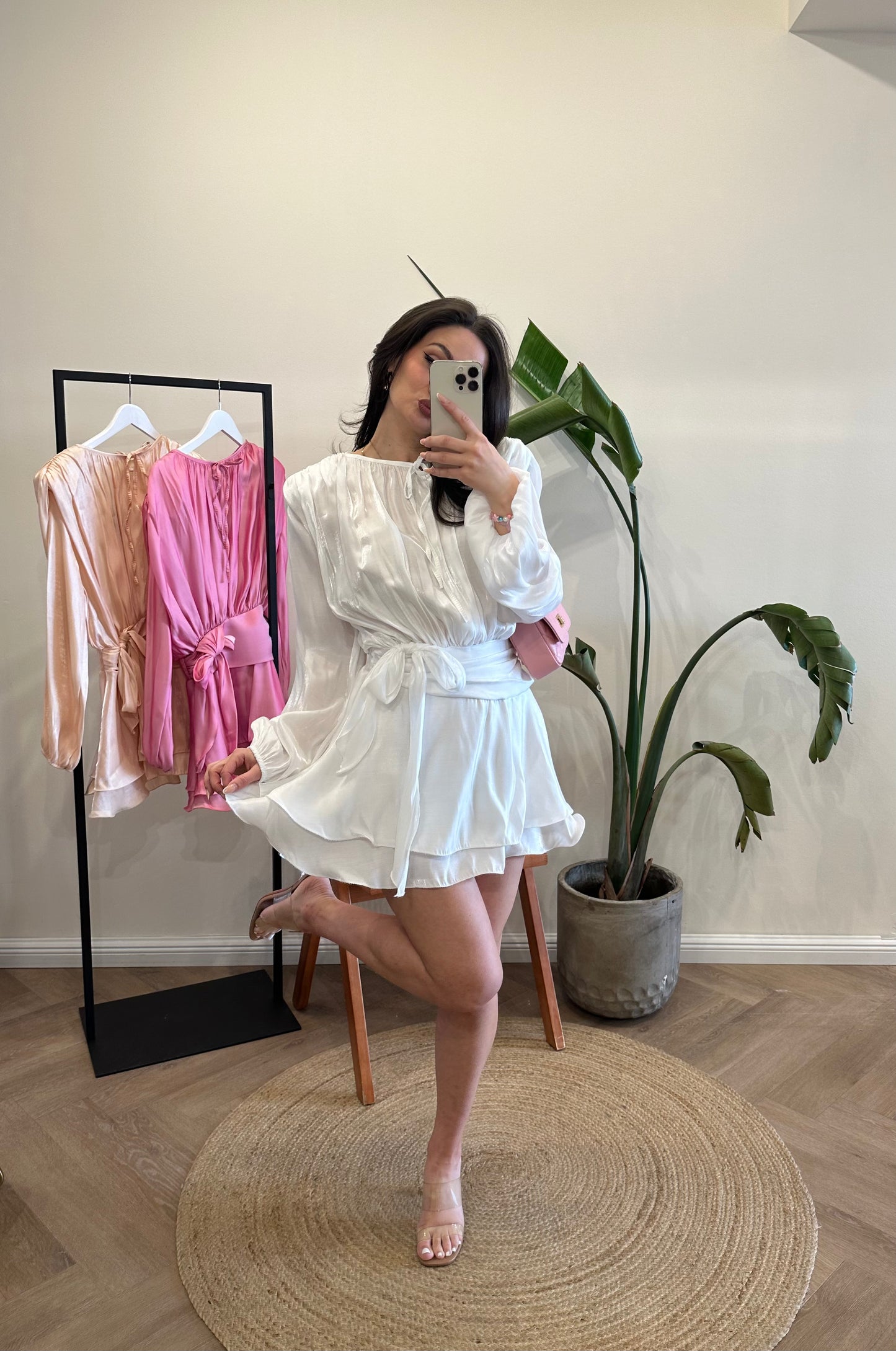 Kleid Weiß