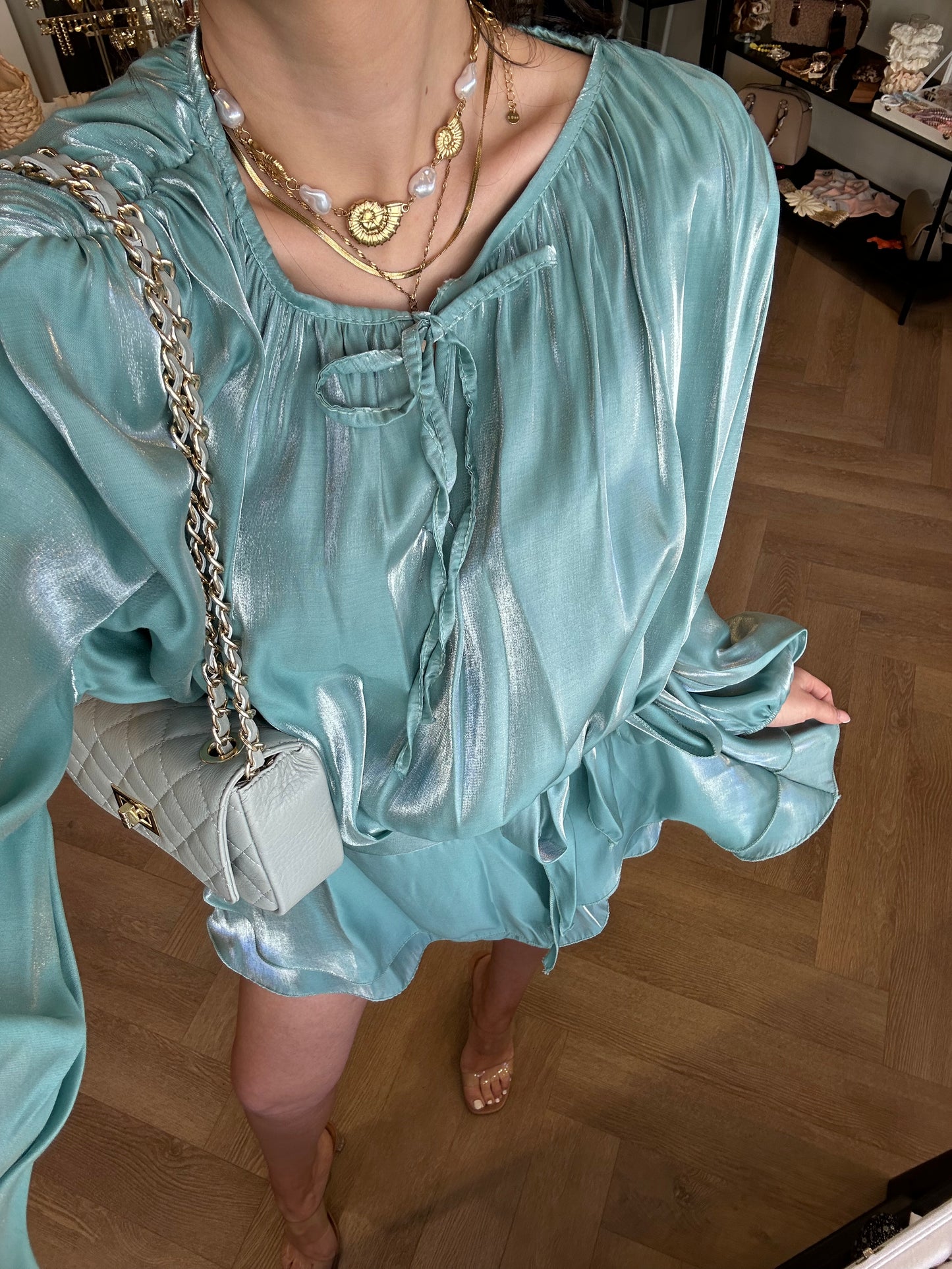 Kleid Mintgrün
