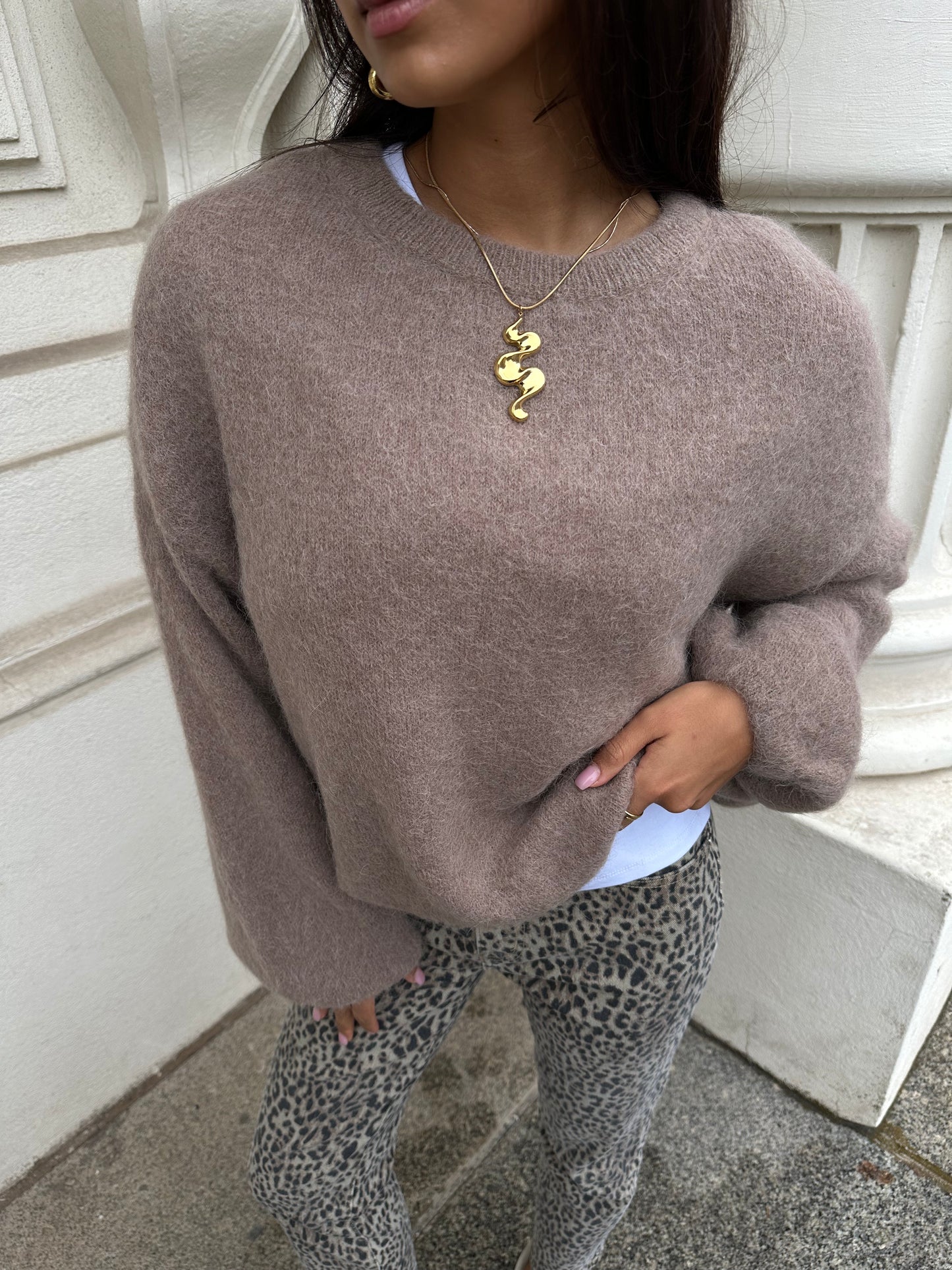 Pullover Taupe
