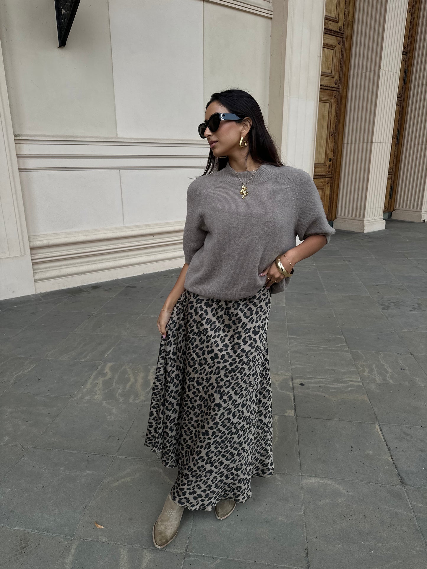 Strick Pullover Kurzarm