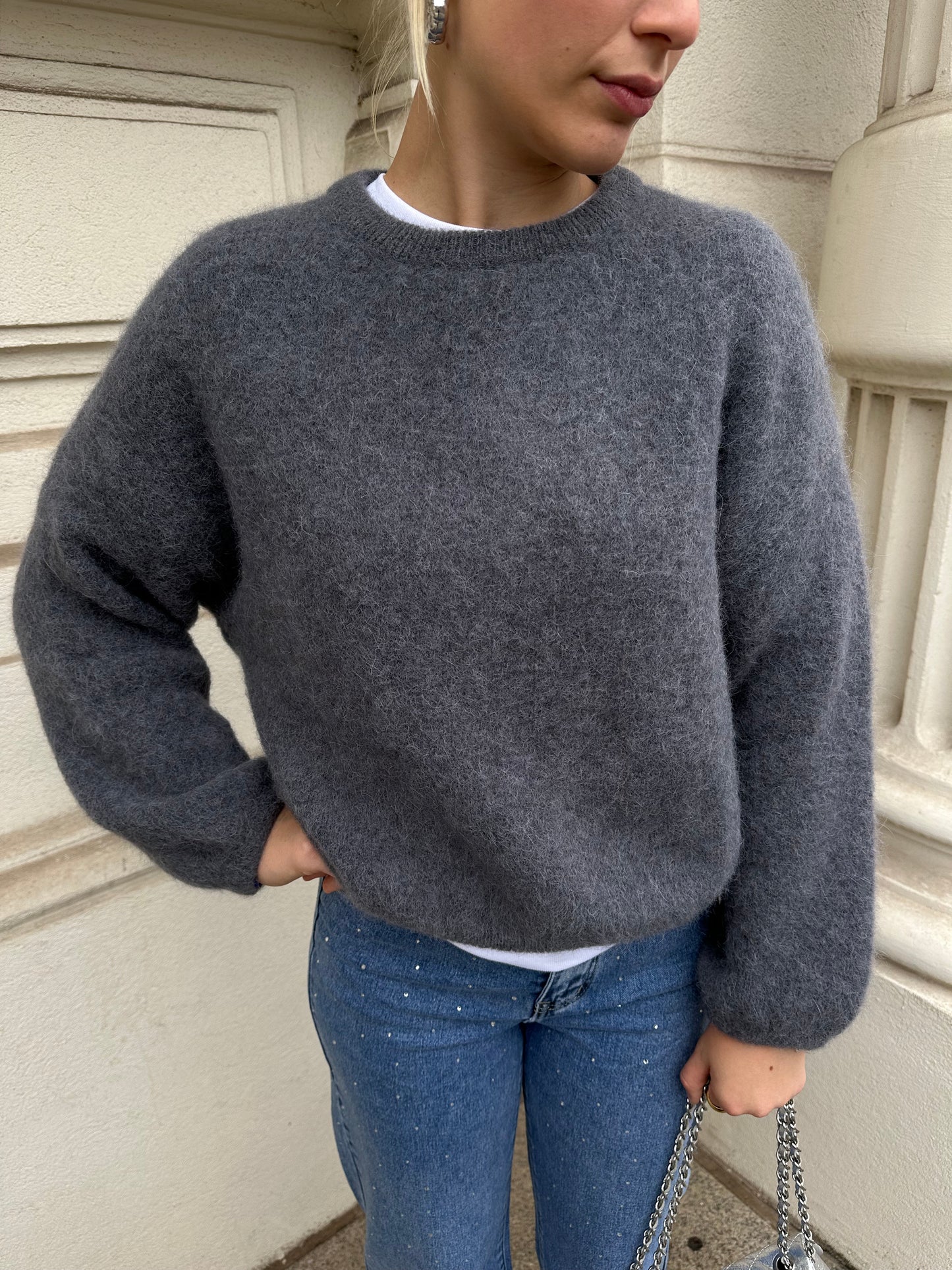 Pullover Grey