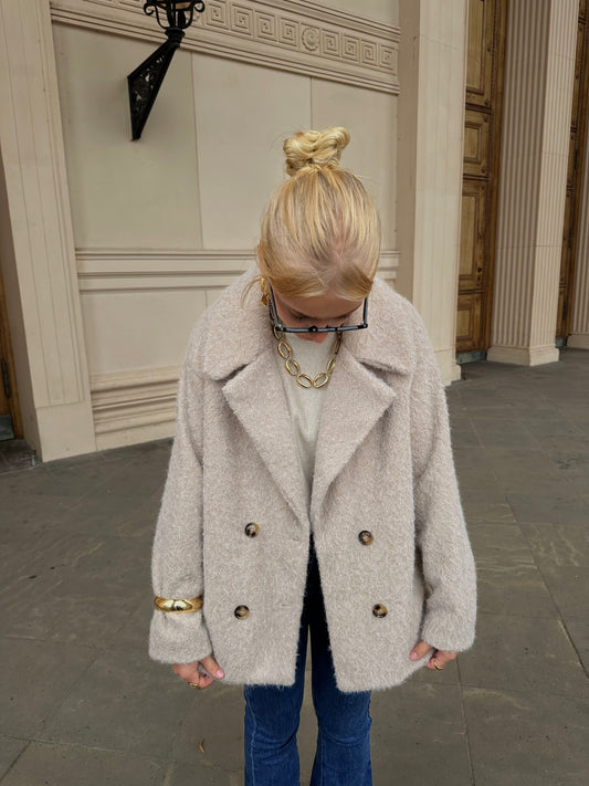 Jacke Beige