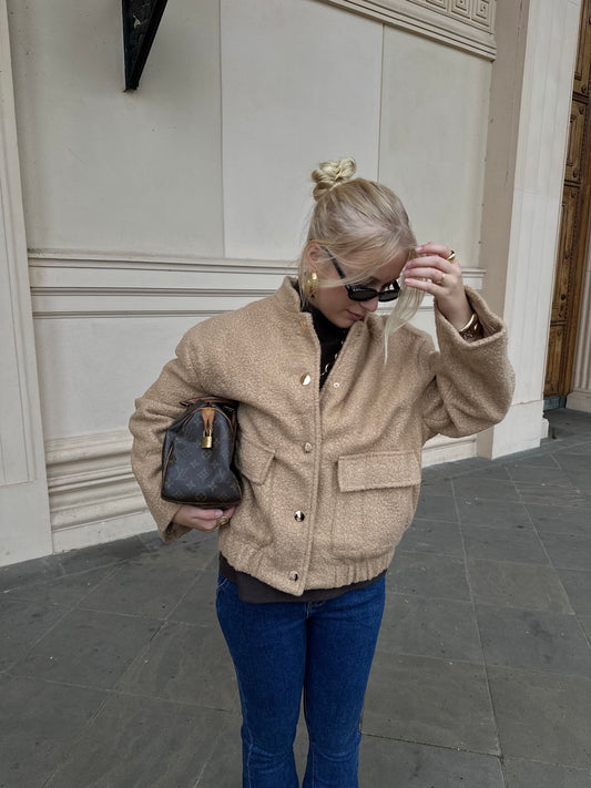 Teddy Bomberjacke